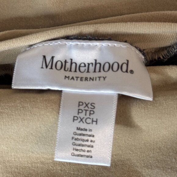 Motherhood Maternity Gray Work Slacks | Full Panel | PXS - Picture 2 of 3